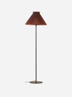 LK334 gulvlampe m/skjerm