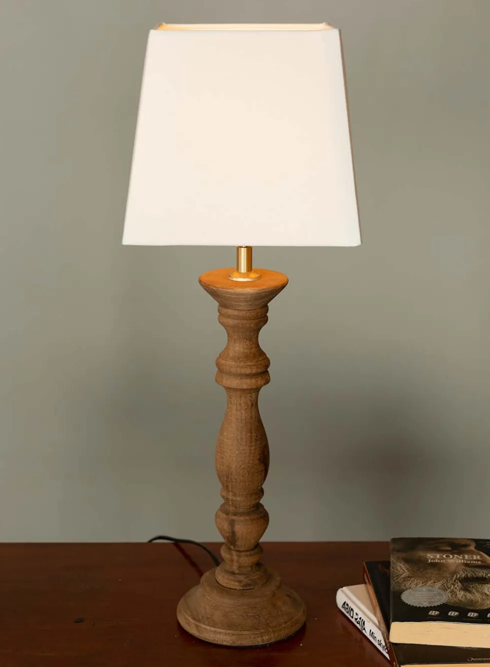Lodge bordlampe - h46 tre
