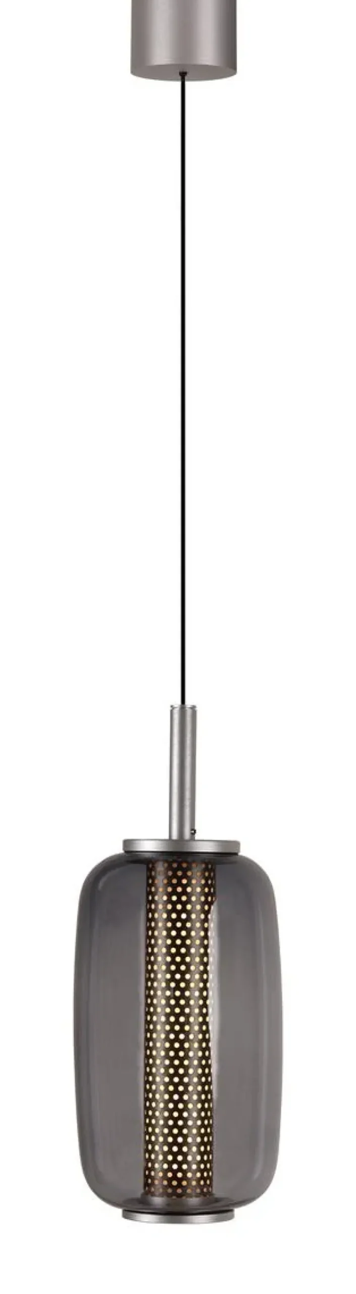 Midnight takpendel i glass med spot - ø13/h31 2700 kelvin - dimbar