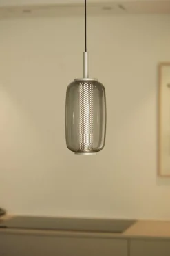 Midnight takpendel i glass med spot - ø13/h31 2700 kelvin - dimbar
