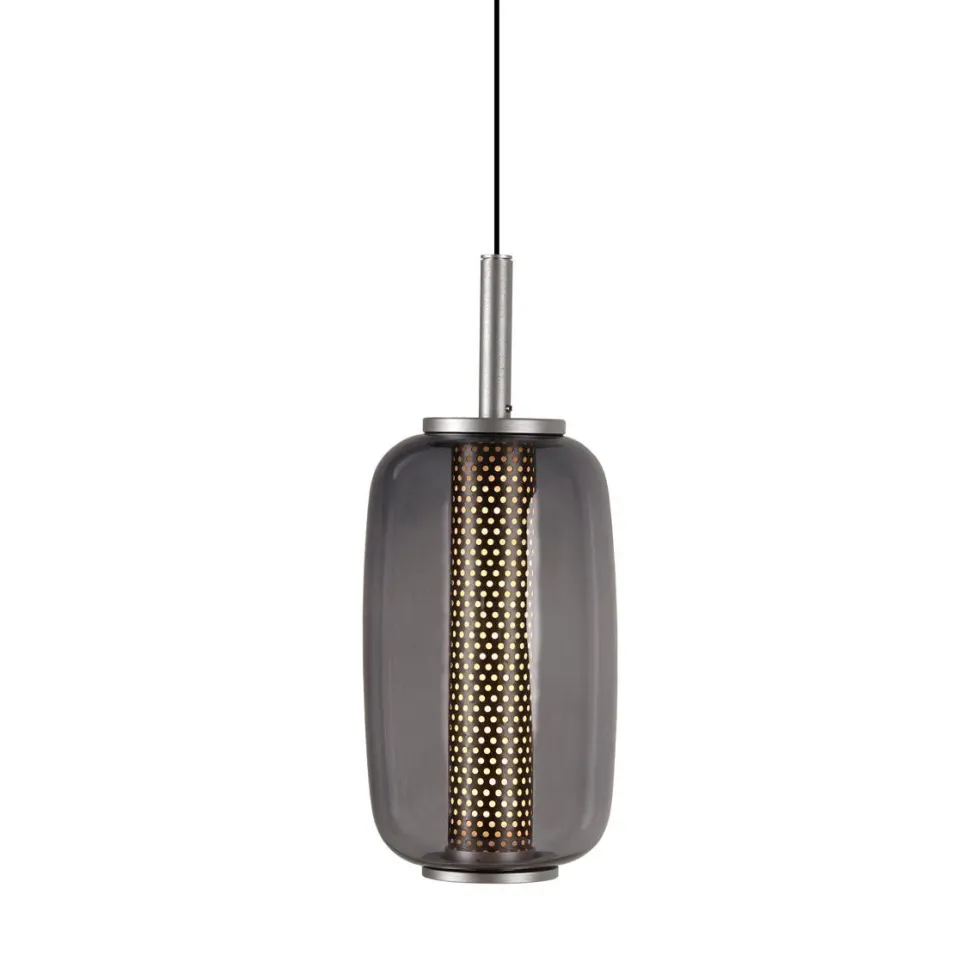 Midnight takpendel i glass med spot - ø13/h31 2700 kelvin - dimbar