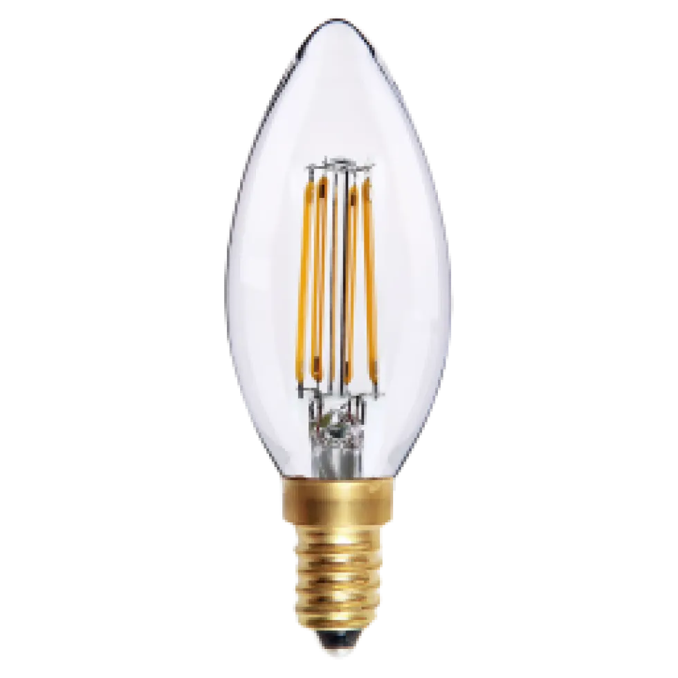 Mignonpære E14 400lm soft glow - dimbar