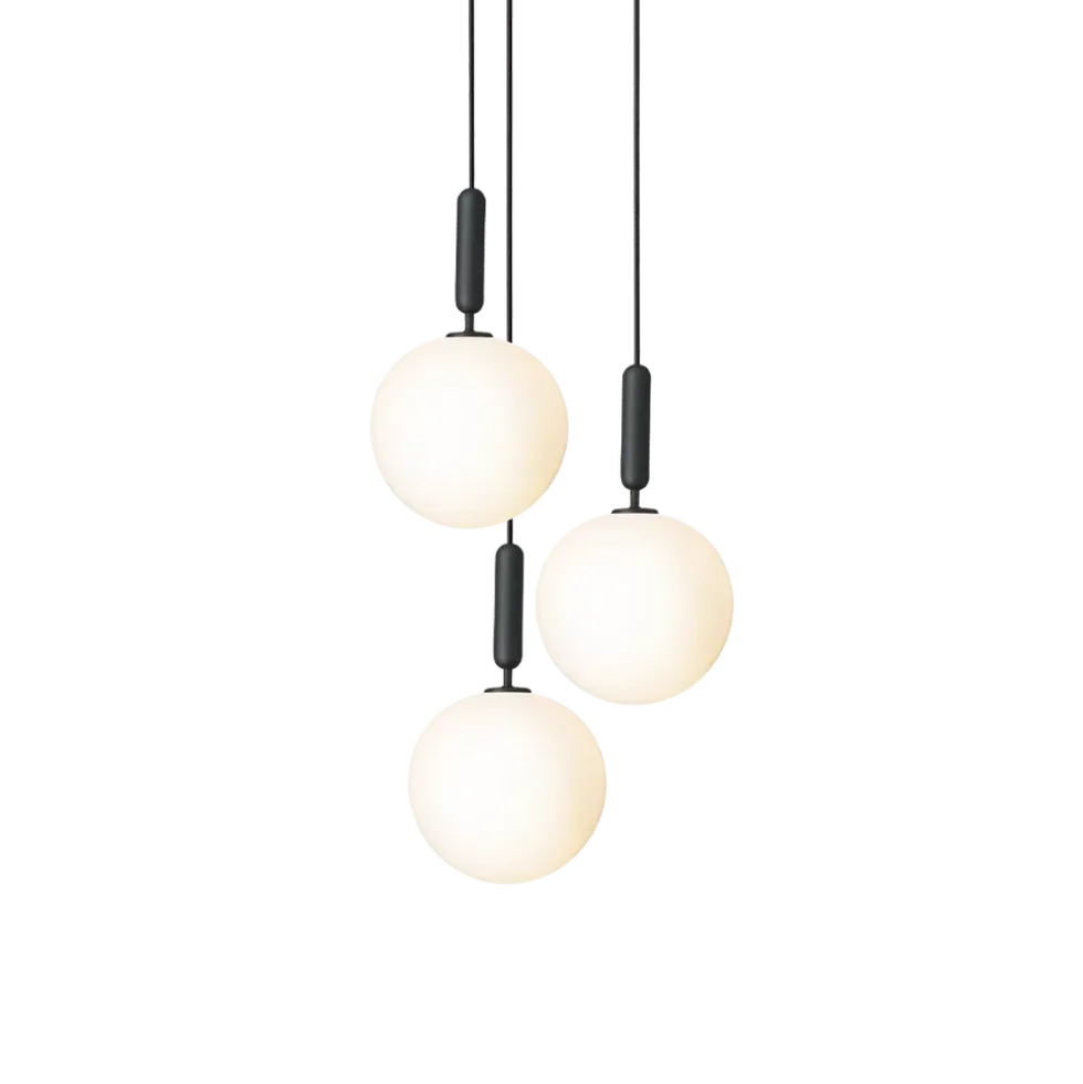 Miira 3 large taklampe - 3 lys klynge