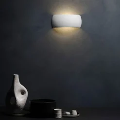 Milo vegglampe - Hvit