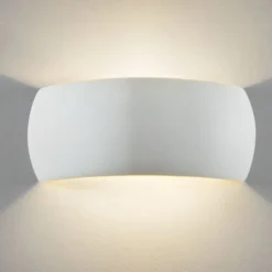 Milo vegglampe - Hvit