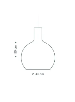 Octo 4241 Small taklampe - 5 meter ledning