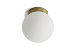 Palla Mini vegglampe opalt glass- ø10 IP44 - dim to warm