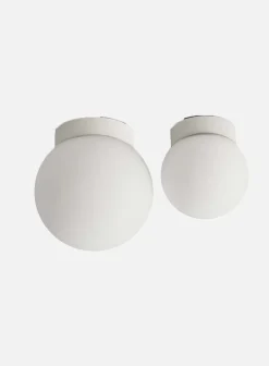 Palla Mini vegglampe opalt glass- ø10 IP44 - dim to warm