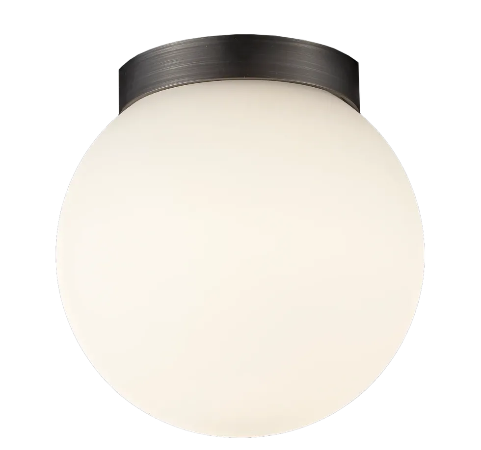 Palla vegglampe opalt glass- ø13,5 IP44 - dim to warm
