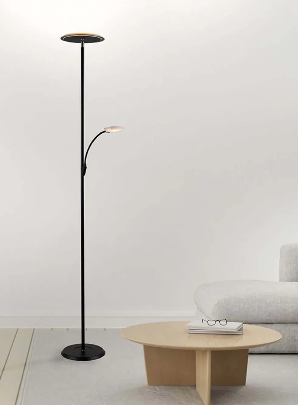 Parma uplight m/lesearm