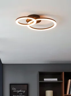 Parrapos-z taklampe 2-lys roterbar