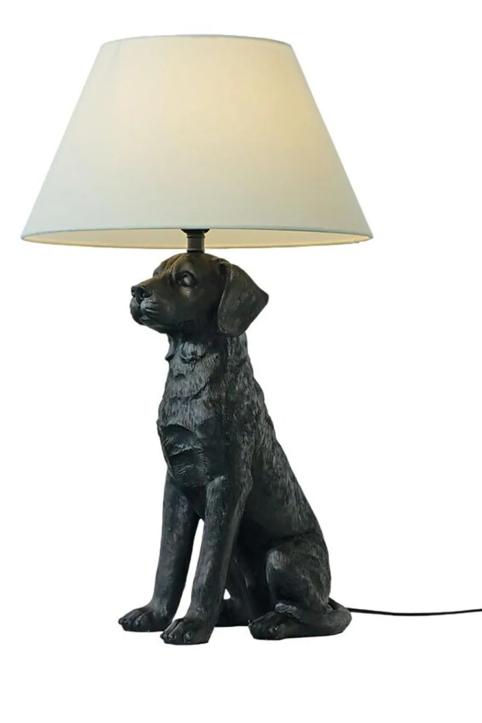 Retriver bordlampe - m/skjerm - h69