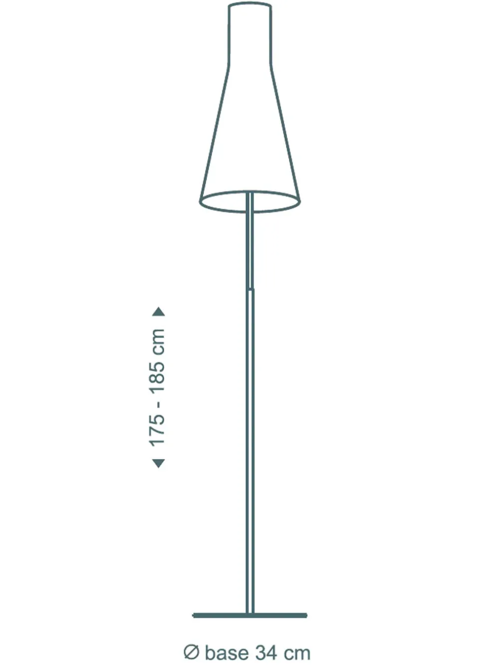 Secto 4210 gulvlampe