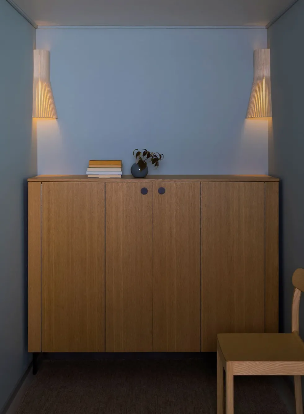 Secto Small 4237 vegglampe for hjørne