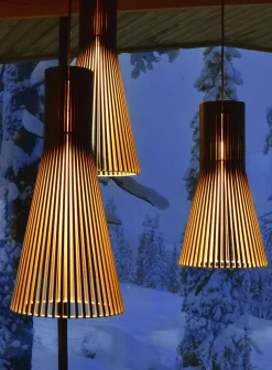 Secto 4200 taklampe Ø30 - 5 meter ledning