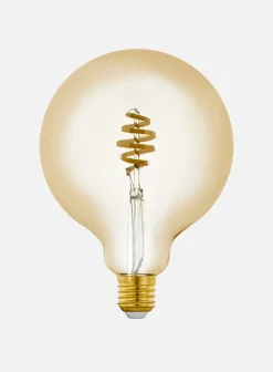 Smart lyspære globe amber G125 E27 - tunable white
