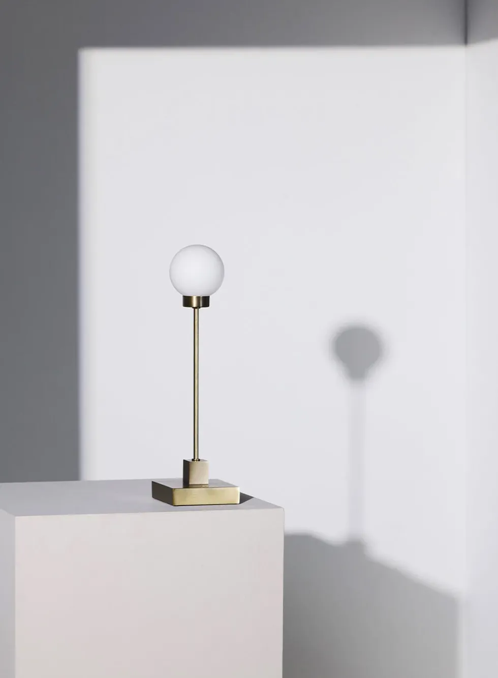 Snowball oppladbare bordlampe
