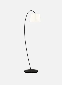 Snowdrop gulvlampe m/skjerm