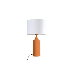 Solo bordlampe m/hvit skjerm - h46