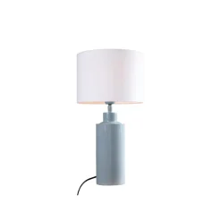 Solo bordlampe m/hvit skjerm - h46