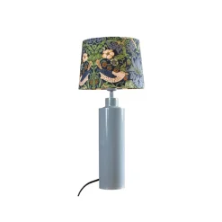 Solo bordlampe m/mønstret skjerm - h57