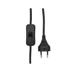 Solo bordlampe m/sort skjerm - h57