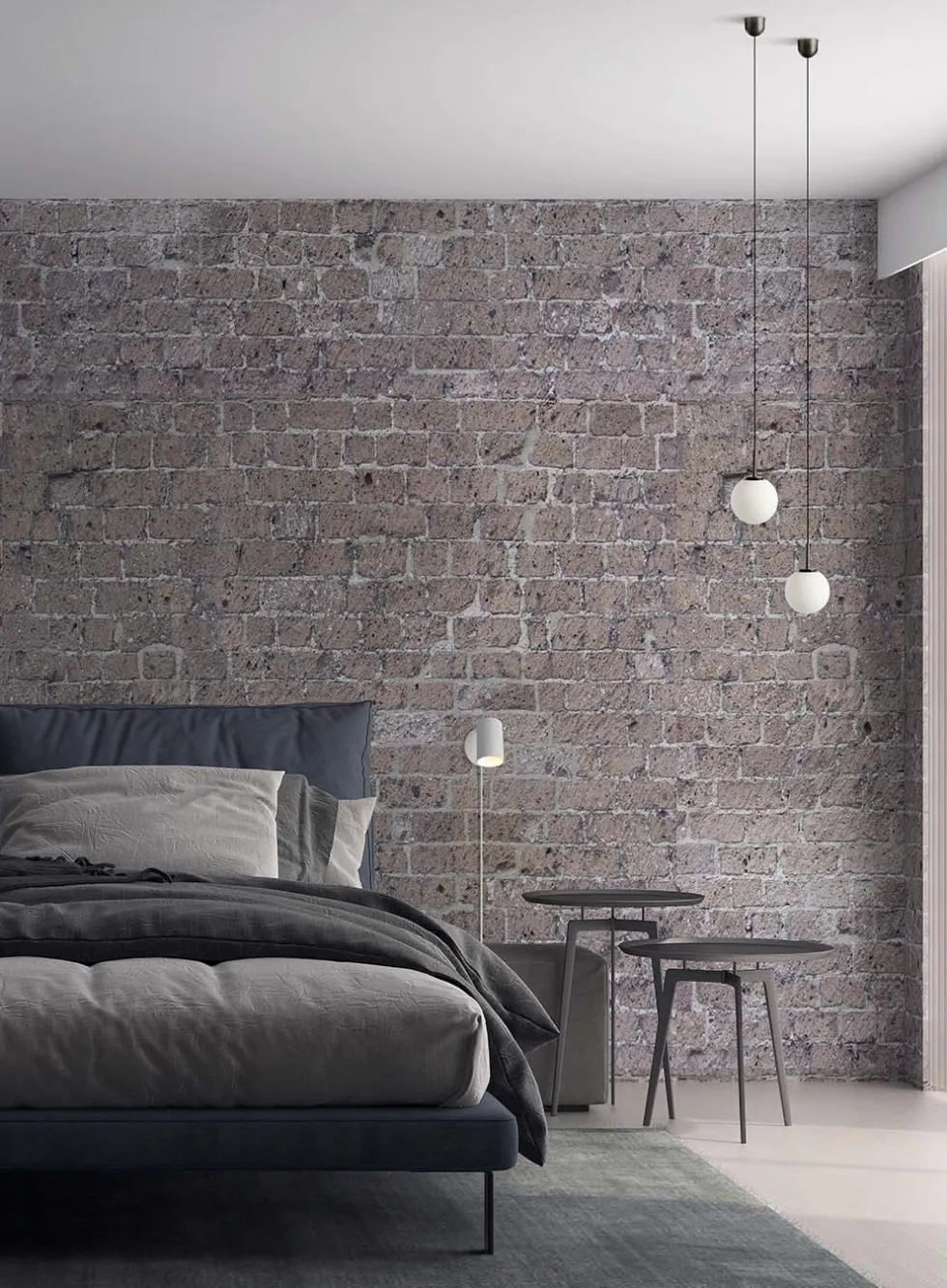 SpotOn vegglampe - rund m/bryter GU10