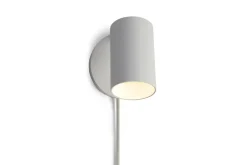 SpotOn vegglampe - rund m/bryter GU10