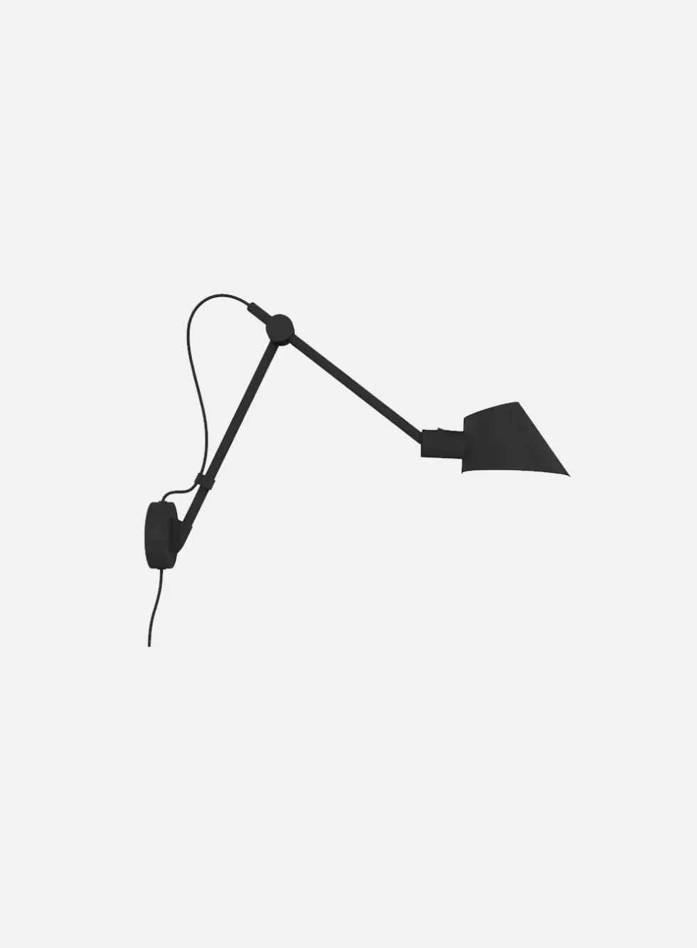 Stay Long vegglampe - Svart