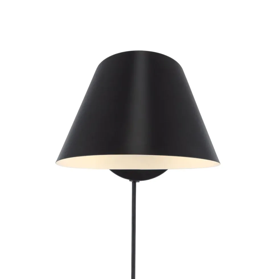 Stay vegglampe - Svart