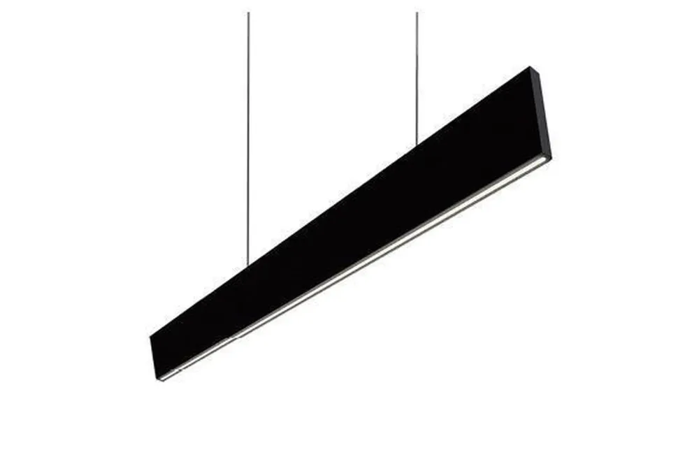 Supreme 150 Long takpendel opp og ned lys 45W 2700K Dimbar - Svart