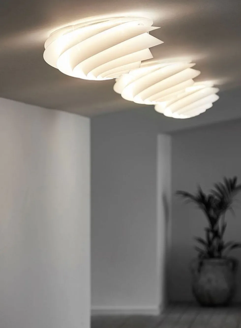 Swirl taklampe - ø60