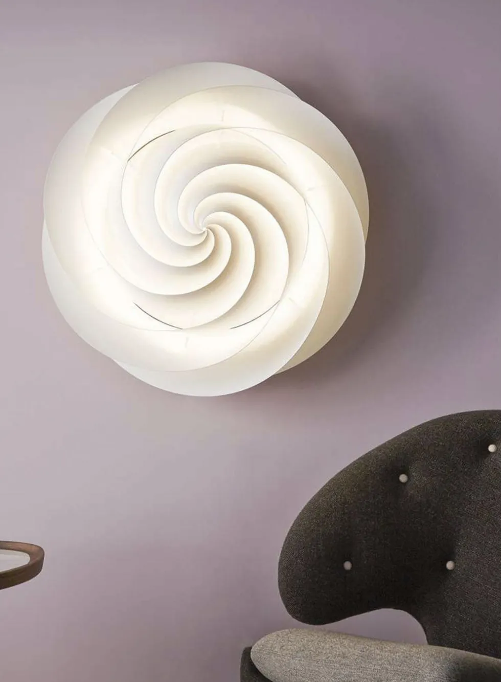 Swirl taklampe - ø60