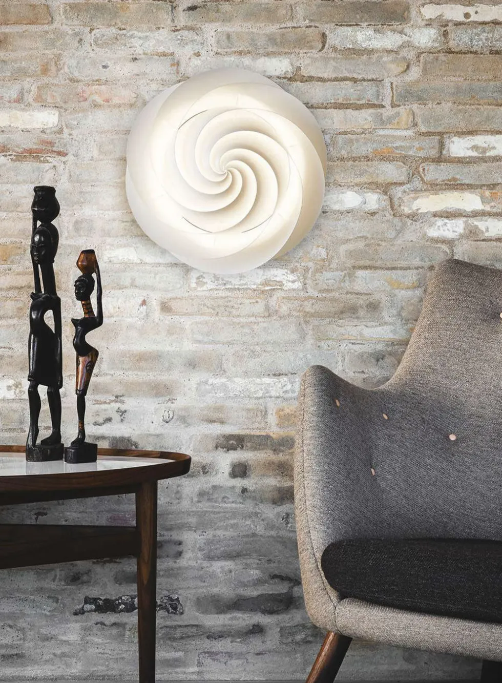Swirl taklampe - ø37