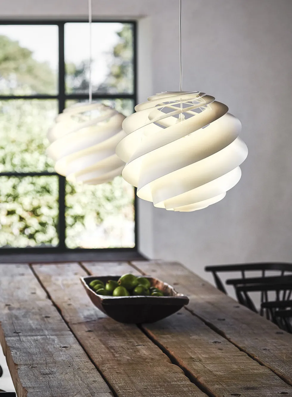 Swirl 3 taklampe - medium ø40