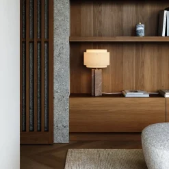 Takai bordlampe - Beige