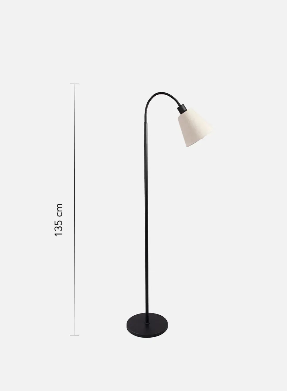 Tosca 1-lys gulvlampe