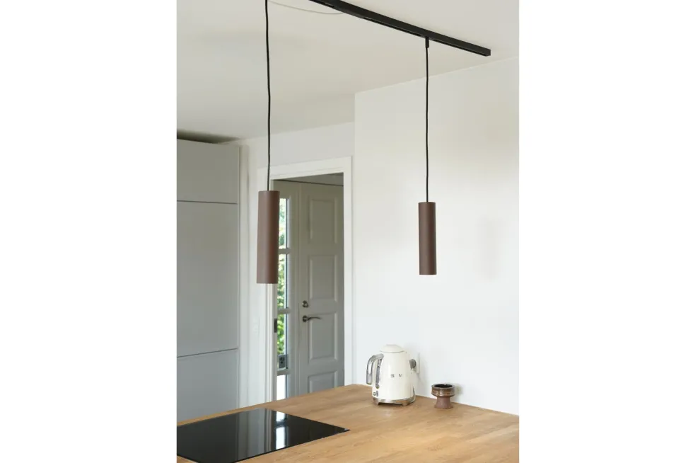 Tube Flex takpendel - 25cm lang GU10