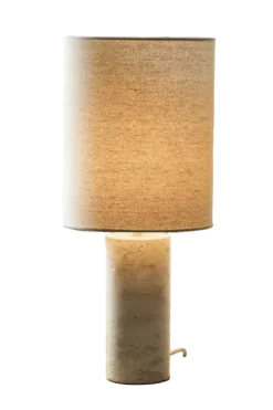 Vera bordlampe - travertin