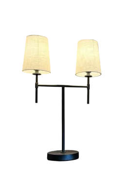 Verbier bordlampe - m/skjermer - 2-arm