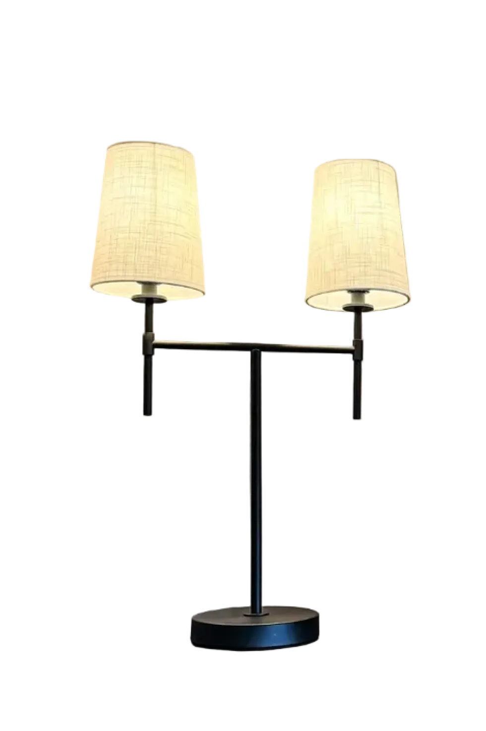 Verbier bordlampe - m/skjermer - 2-arm