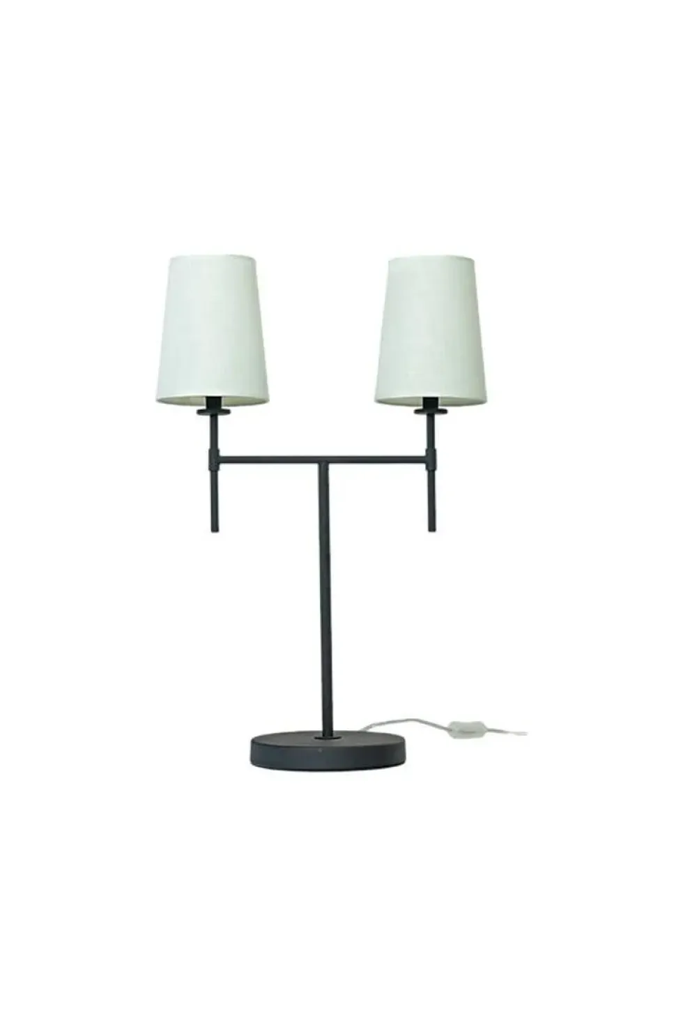 Verbier bordlampe - m/skjermer - 2-arm