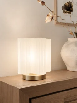 Wave bordlampe