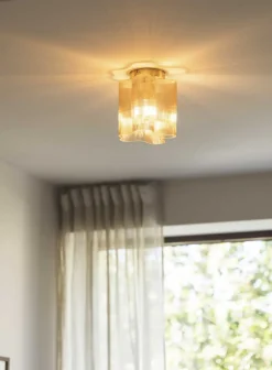 Wave taklampe Ø20