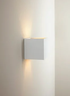 Zanna firkantet vegglampe - opp/ned med vipp