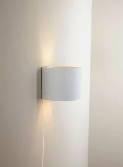 Zanna rund vegglampe - opp/ned med vipp